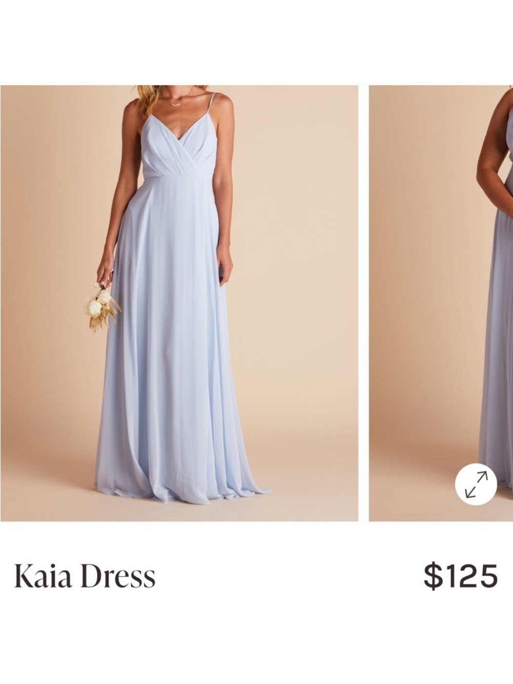Birdy Grey Light Birdy Grey Ice Blue Kaia Dress Bridesmaid Dress